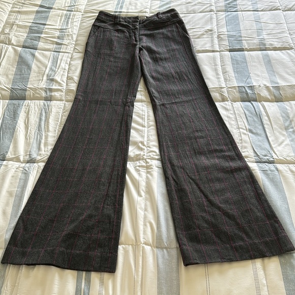 Diane von Furstenberg Flared Work Pants - Picture 3 of 7